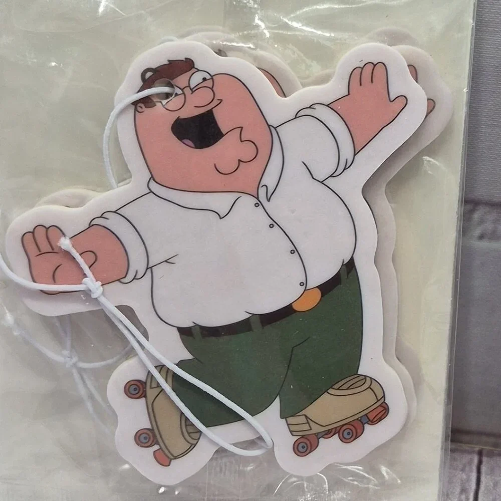 Family Guy Air Fresheners Peter Griffin and Stewie, Lot Of 2-3 Packs - Picture 2 of 7
